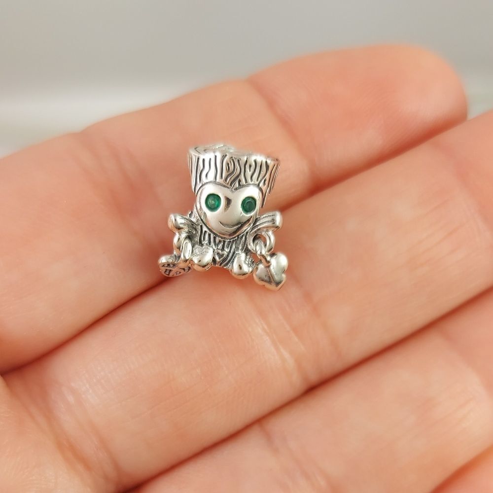 925 Silver Groot Marvel Charm - Picture 2 of 8